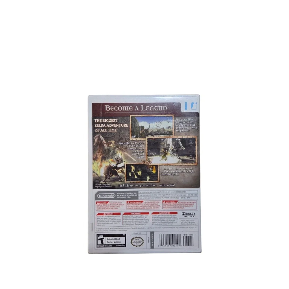 The Legend of Zelda: Twilight Princess (Nintendo Wii, 2006) *NEVER OPENED*
